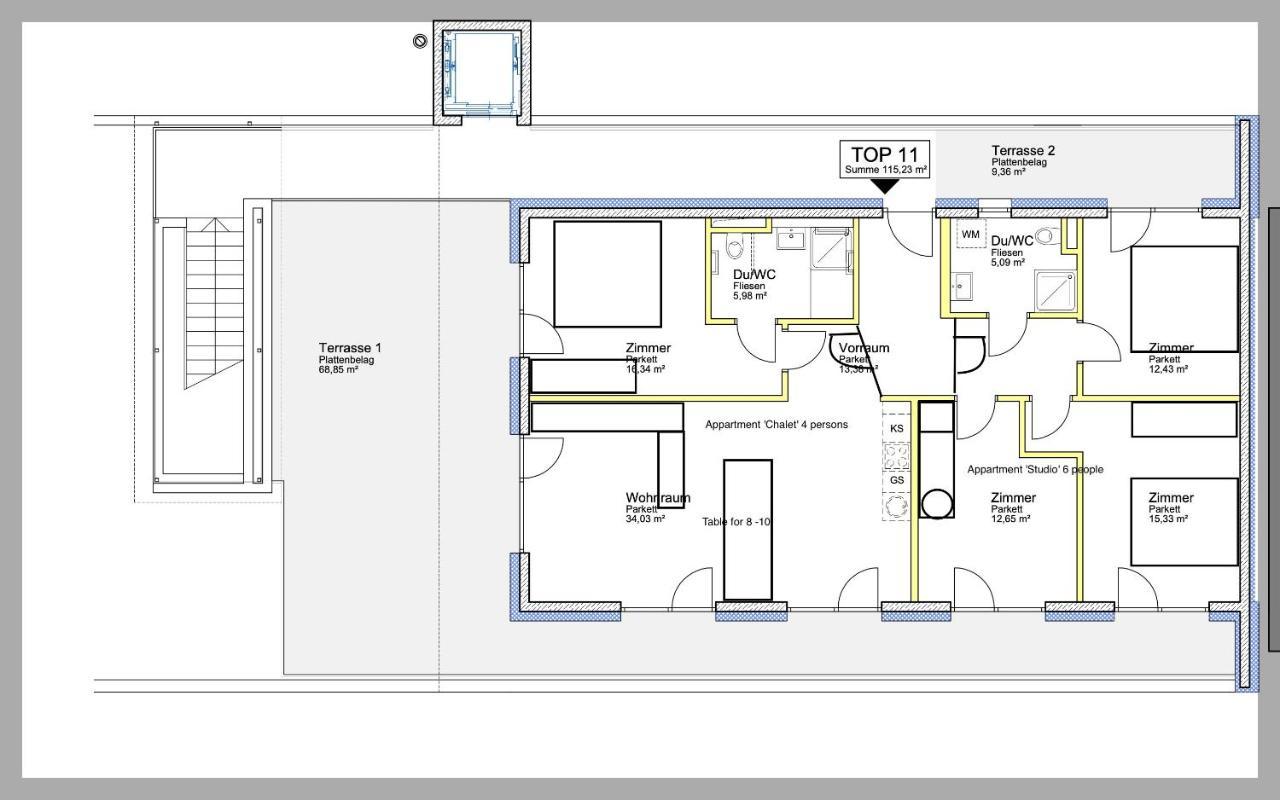 Das Taja Paznaun Penthouse Apartments See Zewnętrze zdjęcie